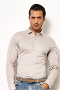  <b>DESOTO</b>, Desoto - jersey 100% pamut , karcsúsított ing