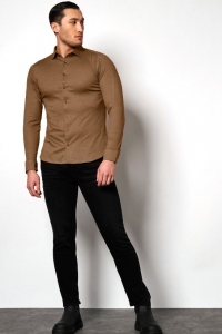  <b>DESOTO</b>, Desoto - jersey 100% pamut , karcsúsított ing