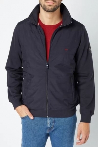  <b>Fynch Hatton</b>, Sötétkék modern fit dzseki 